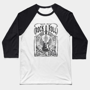 Rock N Roll Festival Baseball T-Shirt